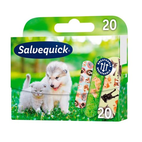 Salvequick Animal Planet plastry dla dzieci 20szt. (P1)