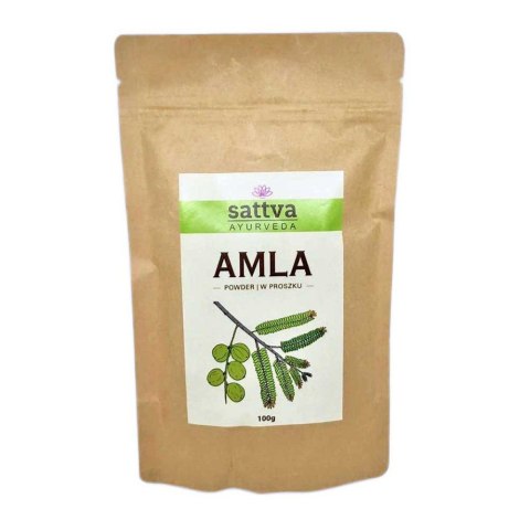 Sattva Powder zioła w proszku do włosów Amla 100g (W) (P1)