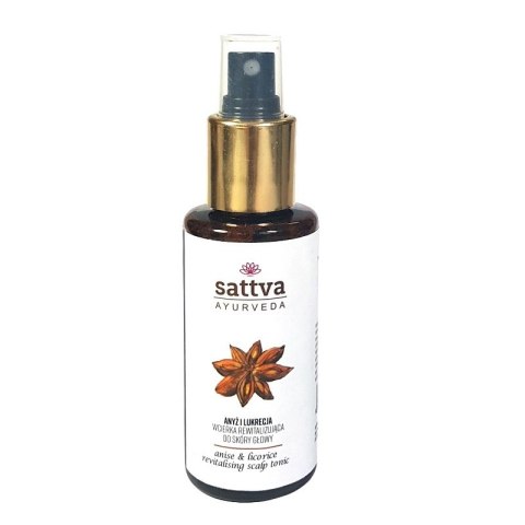 Sattva Revitalising Scalp Tonic rewitalizująca wcierka do skóry głowy Anise Licorice 100ml (P1)