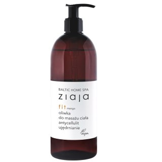 Ziaja Baltic Home Spa Fit oliwka do masażu ciała antycellulitowa i ujędrniająca Mango 490ml (P1)