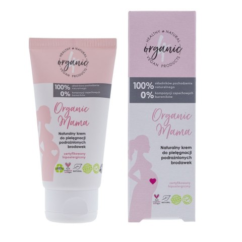 4organic Organic Mama naturalny krem do pielęgnacji podrażnionych brodawek 50ml (P1)