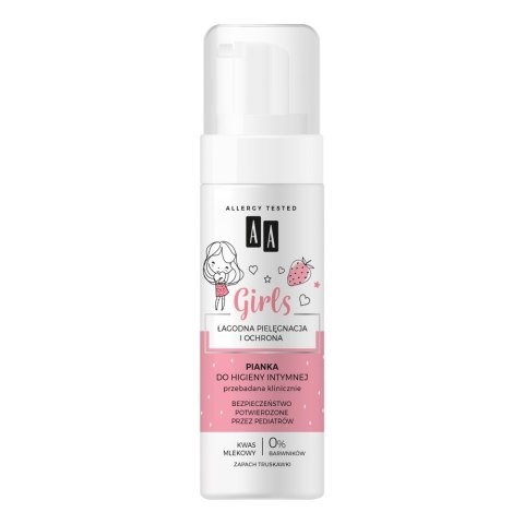 AA Girls pianka do higieny intymnej truskawka 150ml (P1)