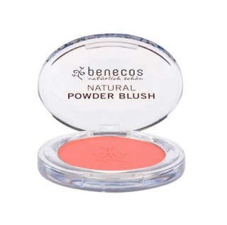 Benecos Natural Powder Blush naturalny róż do policzków Sassy Salmon 5.5g (P1)