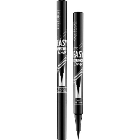 Catrice It's Easy Black Liner długotrwały eyeliner w pisaku 010 Blackest Black 1ml (P1)