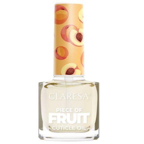 Claresa Piece of Fruit Cuticle Oil owocowa oliwka do skórek i paznokci Peach 5ml (P1)