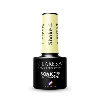 Claresa Soak Off UV/LED Shake lakier hybrydowy 4 5g (P1)