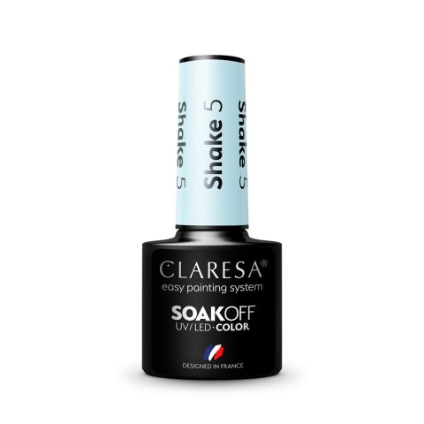 Claresa Soak Off UV/LED Shake lakier hybrydowy 5 5g (P1)