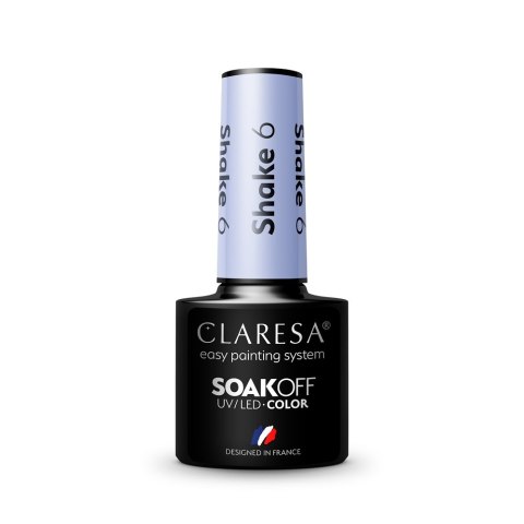 Claresa Soak Off UV/LED Shake lakier hybrydowy 6 5g (P1)