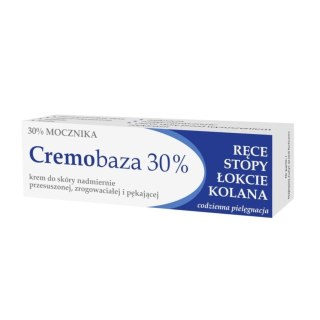 Cremobaza 30% Mocznika krem do skóry nadmiernie przesuszonej zrogowaciałej i pękającej 30g (P1)