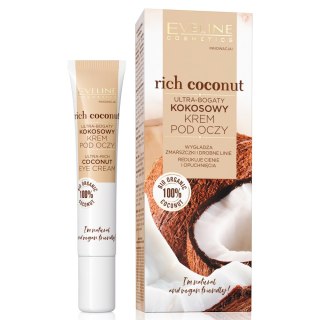 Eveline Cosmetics Rich Coconut ultra-bogaty kokosowy krem pod oczy 20ml (P1)