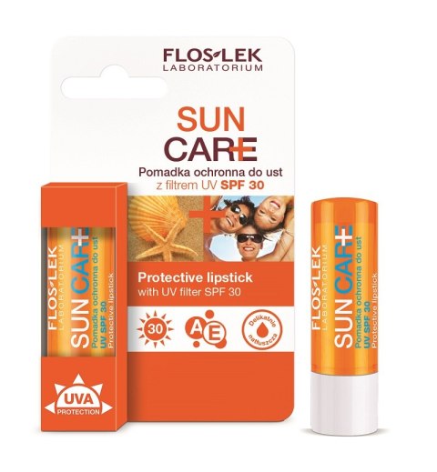 Floslek Sun Care pomadka ochronna do ust z filtrem SPF30 (P1)