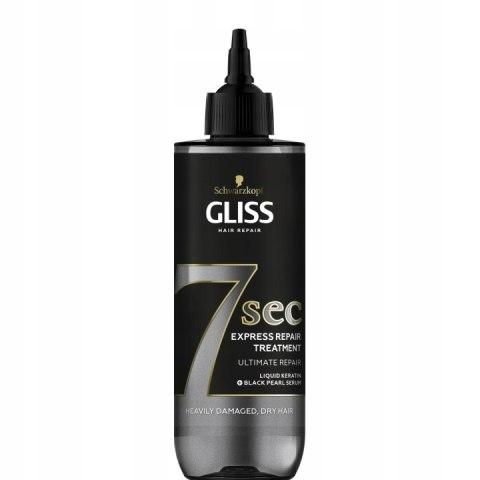 Gliss 7sec Express Repair Treatment Ultimate Repair ekspresowa kuracja do włosów zniszczonych i bardzo suchych 200ml (P1)