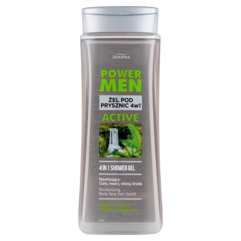 Joanna Power Men Active żel pod prysznic 4w1 300ml (P1)