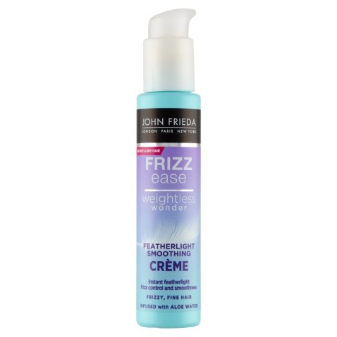 John Frieda Frizz-Ease Weightless Wonder krem nadający gładkość cienkim i puszącym się włosom 100ml (P1)