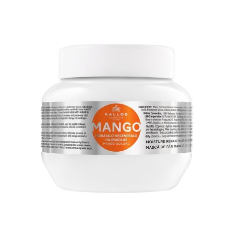 Kallos KJMN Mango Moisture Repair Hair Mask wzmacniająca maska do włosów z olejkiem z mango 275ml (P1)