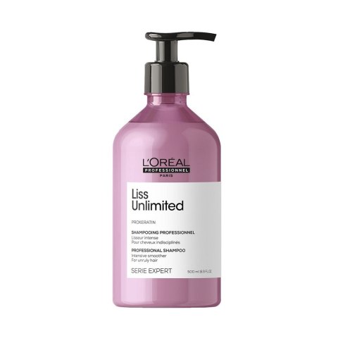 L'Oreal Professionnel Serie Expert Liss Unlimited Shampoo szampon intensywnie wygładzający włosy niezdyscyplinowane 500ml (P1)