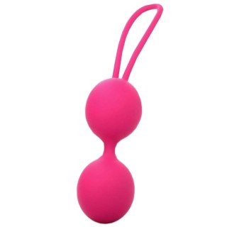 Marc Dorcel Dual Balls silikonowe kulki gejszy Magenta (P1)