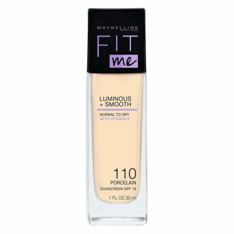 Maybelline Fit Me Luminous + Smooth Foundation rozświetlający podkład do twarzy 110 Porcelain 30ml (P1)