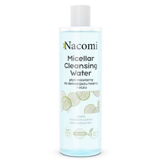 Nacomi Micellar Cleansing Water płyn micelarny do demakijażu twarzy i oczu łagodzący 400ml (P1)