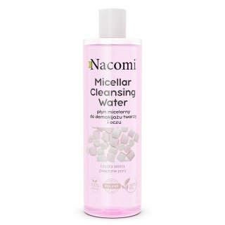 Nacomi Micellar Cleansing Water płyn micelarny do demakijażu twarzy i oczu zwężający pory 400ml (P1)