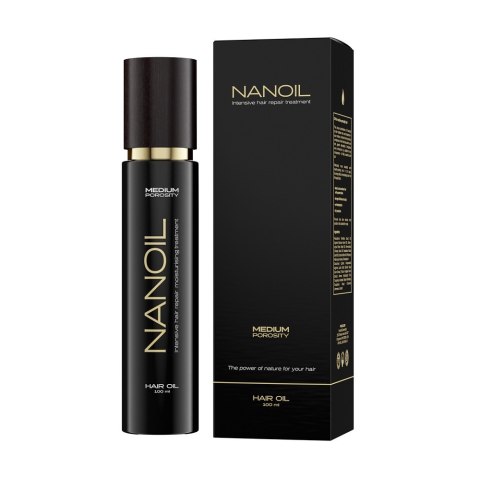 Nanoil Hair Oil Medium Porosity olejek do włosów średnioporowatych 100ml (P1)