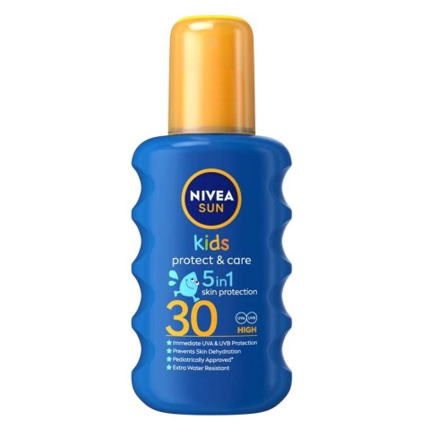 Nivea Sun Kids Protect Care spray ochronny na słońce dla dzieci SPF30 200ml (P1)