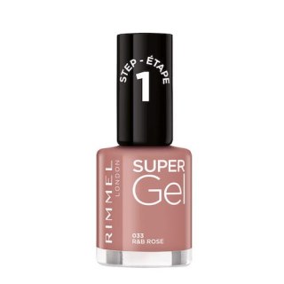 Rimmel Super Gel żelowy lakier do paznokci 033 RB Rose 12ml (P1)