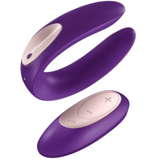 Satisfyer Partner Plus Remote Control stymulator dla par z pilotem Violet (P1)