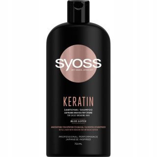 Syoss Keratin Shampoo szampon do włosów słabych i łamliwych 750ml (P1)