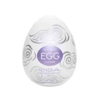 TENGA Easy Beat Egg Cloudy jednorazowy masturbator w kształcie jajka (P1)