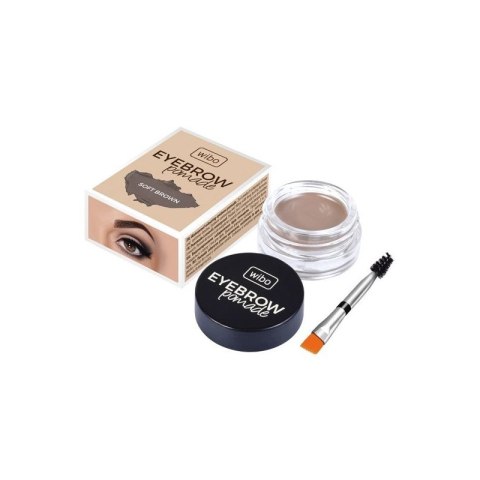 Wibo Eyebrow Pomade wodoodporna pomada do brwi 1 Soft Brown 6g (P1)