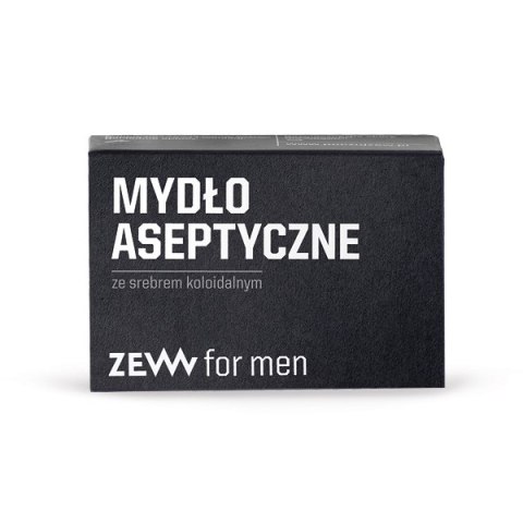 Zew For Men Mydło aseptyczne ze srebrem koloidalnym 85ml (P1)