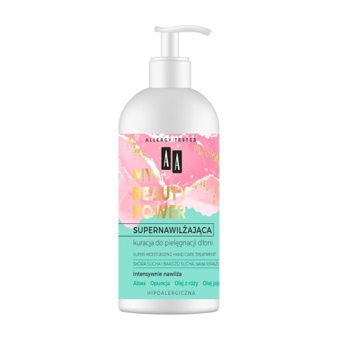 AA My Beauty Power supernawilżająca kuracja do pielęgnacji dłoni Opuncja + Aloes 275ml (P1)