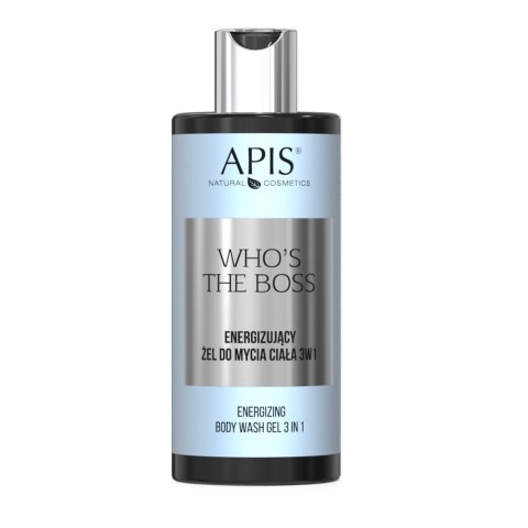 APIS Who's the Boss energizujący żel do mycia ciała 3w1 300ml (P1)