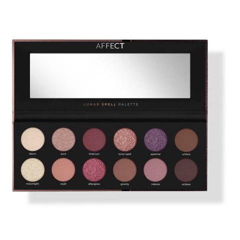 Affect Lunar Spell Eyeshadow Palette paleta cieni prasowanych do powiek 12x2g (P1)