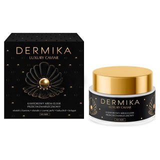 Dermika Luxury Caviar kawiorowy krem-elixir przeciwzmarszczkowy na noc 50ml (P1)