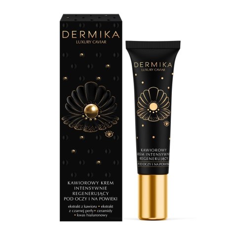 Dermika Luxury Caviar kawiorowy krem intensywnie regenerujący pod oczy i na powieki 15ml (P1)