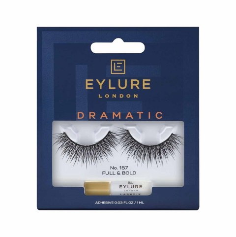 Eylure Dramatic Lashes sztuczne rzęsy z klejem efekt wypełnienia No. 157 (P1)