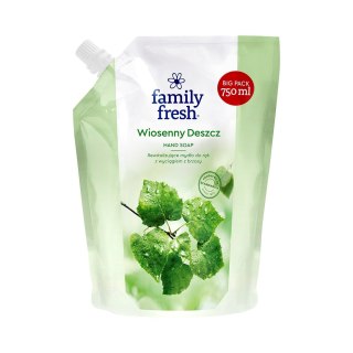 Family Fresh Wiosenny Deszcz rewitalizujące mydło do rąk z wyciągiem z brzozy 750ml (P1)