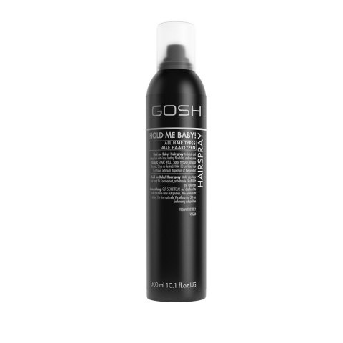 Gosh Hold Me Baby! Hairspray lakier do włosów mocno utrwalający 300ml (P1)