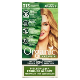 Joanna Naturia Organic pielęgnująca farba do włosów 313 Karmelowy (P1)