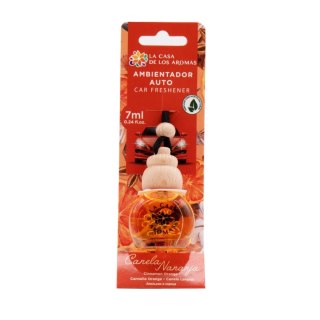 La Casa de los Aromas Car Freshener odświeżacz do samochodu Cynamon i Pomarańcza 7ml (P1)