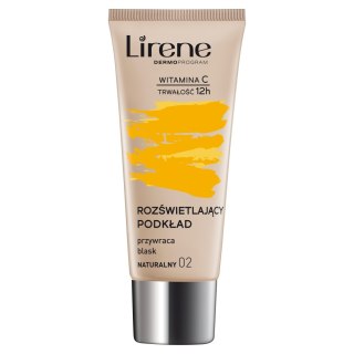 Lirene Podkład rozświetlający przywracający skórze blask 02 Naturalny 30ml (P1)