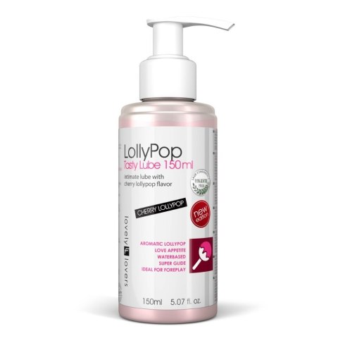 Lovely Lovers LollyPop Tasty Lube żel intymny o zapachu lizaka wiśniowego 150ml (P1)