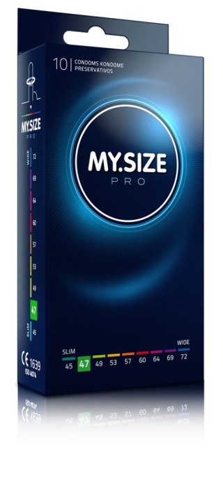 MY.SIZE PRO Condoms prezerwatywy 47mm 10szt (P1)