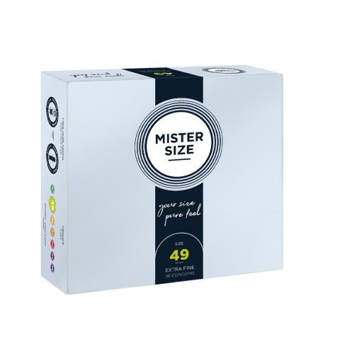 Mister Size Condoms prezerwatywy dopasowane do rozmiaru 49mm 36szt. (P1)