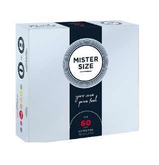 Mister Size Condoms prezerwatywy dopasowane do rozmiaru 60mm 36szt. (P1)