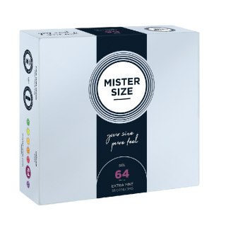 Mister Size Condoms prezerwatywy dopasowane do rozmiaru 64mm 36szt. (P1)