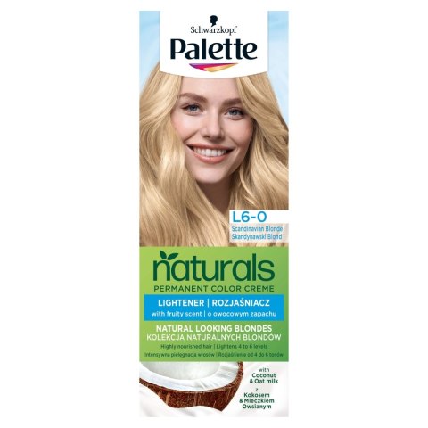 Palette Permanent Naturals Color Creme farba do włosów trwale koloryzująca L6-0 Skandynawski Blond (P1)