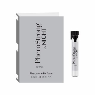 PheroStrong By Night For Men Pheromone Perfume perfumy z feromonami dla mężczyzn 1ml (P1)